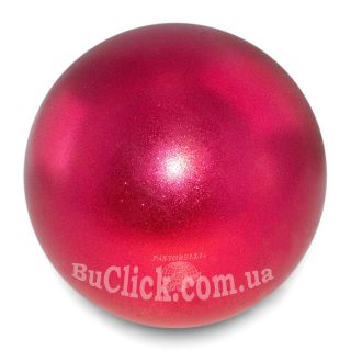 Мяч 18 см Pastorelli HV цвет Клубничный (Strawberry) 02203
