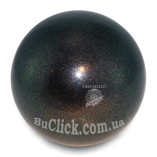 Мяч 18 см Pastorelli HV цвет Черный (Black) 02275