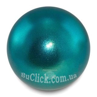 Мяч 18 см Pastorelli HV цвет Синий Циркон (Blue Zircon) 02921
