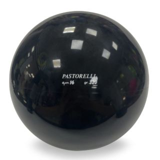 Мяч 16 см Pastorelli одноцветный Черный 02926