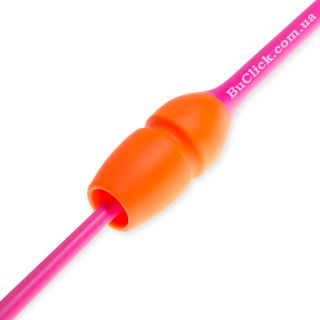 Булавы 41 cм Pastorelli Masha цвет Оранжевый-Розовый 03643