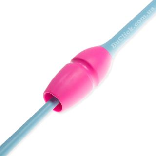 Юниорские булавы 36 cм Pastorelli цвет Розовый-Голубой 03842