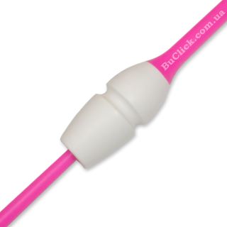 Юниорские булавы 36 cм Pastorelli цвет Белый-Розовый 03843