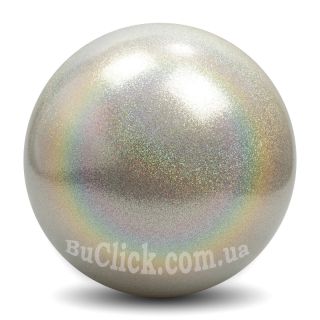 Мяч 16 см Pastorelli HV цвет Серебряный Артикул 03882