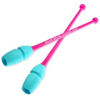 Юниорские булавы 36 cм Pastorelli цвет Тиффани-Розовый