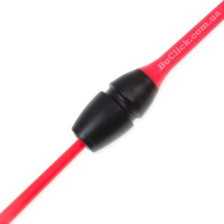 Юниорские булавы 36 cм Chacott цвет 150. Черный-Оранжевый