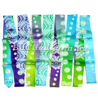 Гимнастическая лента 6 м Chacott Infinity цвет 425. Синий (Blue)