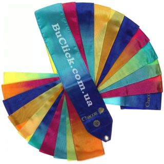 Гимнастическая лента 6 м Chacott цвет 722. Голубая Мечта (Dream Blue)