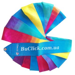 Гимнастическая лента 5 м Chacott цвет 731. Аквамарин (Aqua Green)