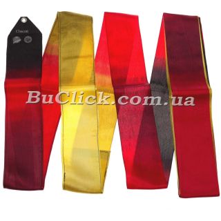 Гимнастическая лента 5 м Chacott цвет 754. Алый (Scarlet)