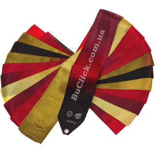 Гимнастическая лента 6 м Chacott цвет 754. Алый (Scarlet)