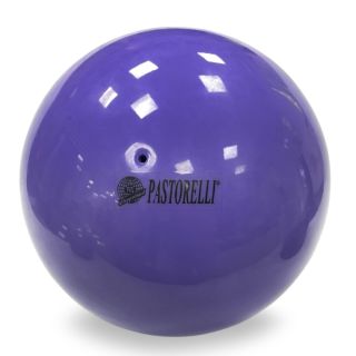 Мяч 18 см Pastorelli одноцветный Сиреневый Артикул 00013