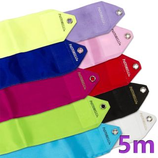 5 метра одноцветная гимнастическая лента Pastorelli