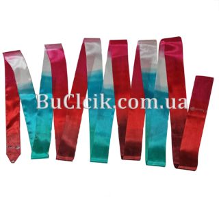 Гимнастическая лента 6 м Chacott цвет 753. Клубничный (Strawberry)