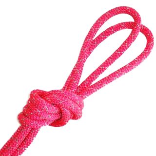 Скакалка Pastorelli модель Metal цвет Розовый-Серебряный 00129