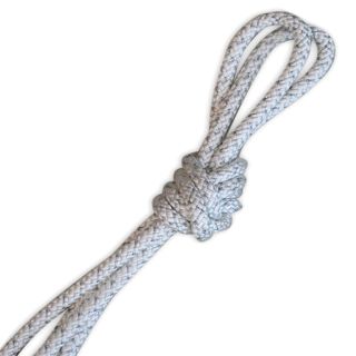 Скакалка Pastorelli модель Metal цвет Белый-Серебряный 03456