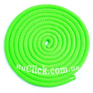 Скакалка 2,5 метра Sasaki модель MJ-240 цвет Зеленый MJ-240-G