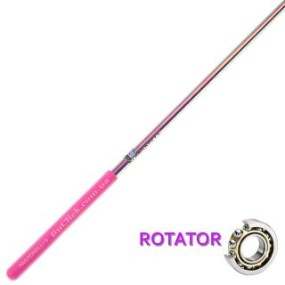 Палочка 60 см Pastorelli модель Laser Rotator цвет Розово-Фиолетовый держатель Розовый 03895