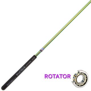 Палочка 60 см Pastorelli модель Laser Rotator цвет Лайм держатель Черный 03889