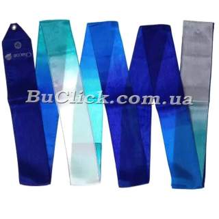 Гімнастична стрічка 6 м Chacott колір 725. Синій Океан (Ocean Blue)