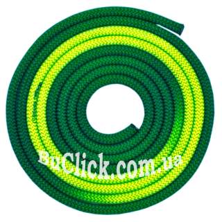 Скакалка Venturelli модель PLDD колір Зелений-Жовтий PLDD-3118