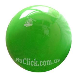 М'яч 18 см Pastorelli одноколірний Зелений Артикул 00010