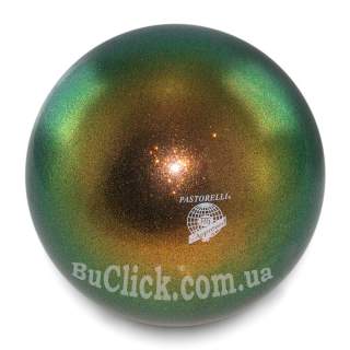 М'яч 18 см Pastorelli HV колір Зелена Нафта (Petroleum Green) 00034