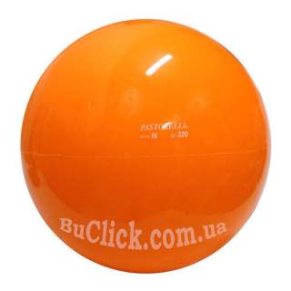 М'яч 16 см Pastorelli одноколірний Помаранчевий Артикул 00229