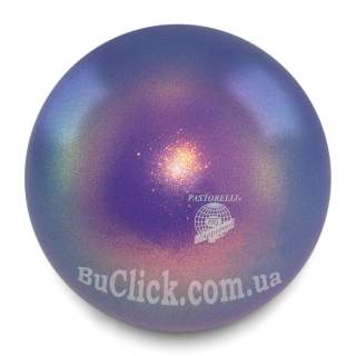 М'яч 18 см Pastorelli HV колір Бузковий AB (Lilac AB) 02179