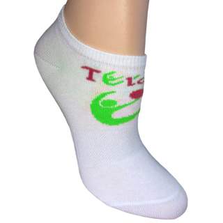 Шкарпетки з логотипом Tuloni колір Білий-Зелений